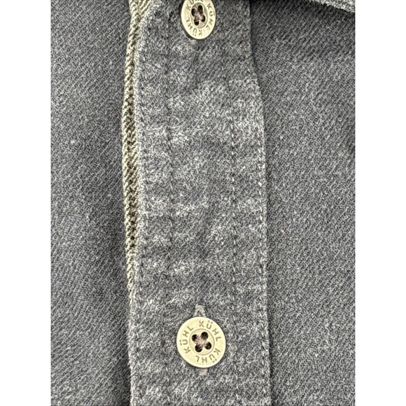 Kuhl Shirt Mens Medium Blue Double Cloth Outdoor Hiking Base Layer. EUC - Picture 4 of 9